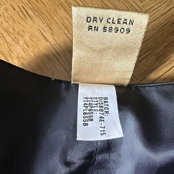 Black Vest Wool Blend Boy’s Size L (14-16) Class Club Gold Label - Picture 4 of 5